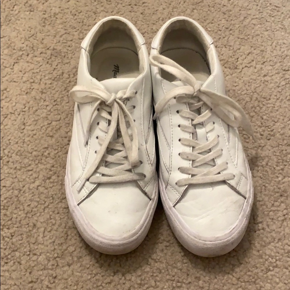 MADEWELL WHITE SNEAKERS